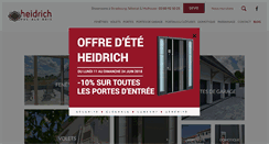 Desktop Screenshot of heidrich.fr